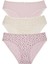 3 Lü Desenli Slip Külot 1