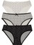 3'lü Desenli Slip Külot 1