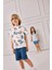 Erkek Bebek Basic Düz Jean Şort E8258A525SM 1