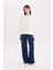 Straight Fit Beli Lastikli İnce Eşofman Altı Uzun Boy Cepli Basic Düz D6667AX25SP 4