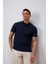 Regular Fit Polo Yaka Dokulu Basic Düz Kısa Kollu Tişört B4939AX25SM 1