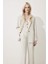 Oversize Geniş Kalıp Keten Karışımlı Blazer Ceket Z2536AZ25SP 3