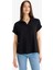 Regular Fit Basic Düz Viskon Kısa Kollu Gömlek N7819AZ25SP 3