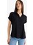 Regular Fit Basic Düz Viskon Kısa Kollu Gömlek N7819AZ25SP 4