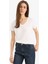 Afra x Defacto Regular Fit V Yaka Basic Düz Kısa Kollu Tişört W9204AZ25SP 4