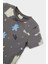 Erkek Bebek Pijama Takımı Desenli Kısa Kollu Penye Üst Beli Lastikli Şort E1180A525HS 5