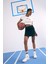 fit Nba Chicago Bulls Slim Fit Bisiklet Yaka Sporcu Fitilli Kaşkorse Kısa Kollu TIŞÖRT E2362AX25SM 2