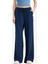 Keten Karışımlı Palazzo Pantolon Wide Leg Geniş Bol Paça Üç Cepli Normal Bel Basic Düz Standart Boy C4545AX25SP 1