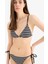 Çizgili Tül Bikini Üstü-Fall in Love E0141AX25SM 1