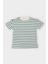 Erkek Bebek Bisiklet Yaka Çizgili Kısa Kollu Tişört E6740A525SM 3