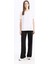 Regular Fit Bisiklet Yaka Basic Düz Penye Kısa Kollu Beyaz Tişört W9584AZ25SP 2
