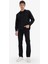 %100 Pamuk Regular Fit Jean Uzun Kollu İnce Gömlek E5711AX25SP 2
