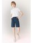 Erkek Çocuk Cepli Basic Düz Gabardin Şort C2955A825SM 2