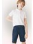 Erkek Çocuk Cepli Basic Düz Gabardin Şort C2955A825SM 3