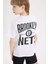 Erkek Çocuk NBA Brooklyn Nets Bisiklet Yaka Sırt Baskılı Kısa Kollu Tişört D9550A825SM 2