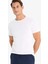 Slim Fit Dar Kesim Bisiklet Yaka Kısa Kollu Üst L4885AZ25SP 1