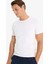 Slim Fit Dar Kesim Bisiklet Yaka Kısa Kollu Üst L4885AZ25SP 4