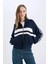 Coool Fitted Dik Yaka Cepli Kalın Fermuarlı Sweatshirt E5375AX25SP 5