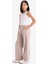 Kız Çocuk Esnek Belli Wide Leg Geniş Paça Pantolon E1837A825SM 4