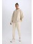 Fit Standart Fit Uzun Eşofman Altı Cepli Jogger Paça D7139AX25SP 4