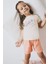 Kız Bebek 4'lü Pijama Takımı Yıldız Desenli Kısa Kollu Penye Üst Beli Lastikli Şort E1555A525HS 2
