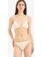 Regular Fit Nakışlı Brode Üçgen Bikini Üstü-Fall in Love B6894AX25SM 2