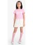 Kız Çocuk Barbie Fitted Bisiklet Yaka Ribana Kısa Kollu Tişört E2614A825SM 2