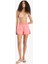 Regular Fit Deniz Şortu-Fall in Love B7210AX25SM 2