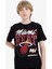 Erkek Çocuk NBA Miami Heat Bisiklet Yaka Kısa Kollu Tişört D9546A825SM 5