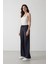 Wide Leg Geniş Paça Esnek Belli Bağcıklı Basic Düz Palazzo Pantolon C5628AX25SP 4