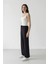 Wide Leg Geniş Paça Esnek Belli Bağcıklı Basic Düz Palazzo Pantolon C5628AX25SP 5