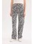 Straight Fit Gabardin Pantolon Zebra Desenli Normal Bel Standart Boy E4134AX25SP 1
