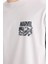 %100 Pamuk Marvel Avengers Boxy Fit Bisiklet Yaka Sırt Baskılı Kısa Kollu Tişört E0718AX25SM 5