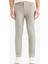 Yazlık Chino Kanvas Dokulu Pantolon Slim Fit Dar Kesim Cepli Dar Paça T1055AZ25SP 1