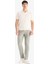 Yazlık Chino Kanvas Dokulu Pantolon Slim Fit Dar Kesim Cepli Dar Paça T1055AZ25SP 2