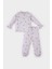 Kız Bebek Pijama Takımı Penye Kelebek Desenli Uzun Kollu Üst Beli Lastikli Uzun Alt D9074A525SP 4