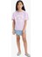 Kız Çocuk Relax Fit Bisiklet Yaka Anime Baskılı 2'li Kısa Kollu Tişört D9434A825SM 4
