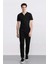 Regular Gabardin Jogger Pantolon Kargo Cepli Beli Paçası Lastikli C9163AX25SP 2