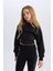 Kız Çocuk Relax Fit Bisiklet Yaka Sweatshirt D9785A825SP 1