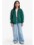 Kız Çocuk Kapüşonlu Basic Düz Cepli Fermuarlı Sweatshirt D9079A825SP 2