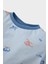 Erkek Bebek Pijama Takımı Penye Desenli Uzun Kollu Üst Beli Lastikli Uzun Alt E0756A525SP 5