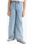 Kız Çocuk Wide Leg Geniş Paça Jean Pantolon D6485A825SM 1