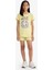 Kız Çocuk Pijama Takımı Baskılı Kısa Kollu Üst Beli Lastikli Şort E0666A825HS 1