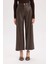 Culotte Yüksek Suni Deri Kışlık Pantolo Bel Crop Fit Crop D5251AX24AU 1