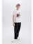 Erkek Çocuk Straight Fit Standart Paça Basic Düz Jean Pantolon B5445A825SM 5