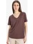 Regular Fit V Yaka Basic Düz Kısa Kollu Tişört K5057AZ25SP 3