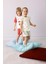 Kız Bebek Pijama Takımı Çiçekli Kısa Kollu Penye Üst Beli Lastikli Şort E4614A525SM 1