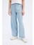 Kız Çocuk Wide Leg Geniş Bol Paça Jean Pantolon D7103A825SM 1