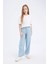 Kız Çocuk Wide Leg Geniş Bol Paça Jean Pantolon D7103A825SM 3