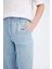 Kız Çocuk Wide Leg Geniş Bol Paça Jean Pantolon D7103A825SM 5